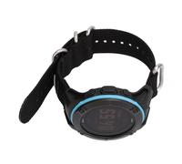 Tomantery Montre D'ordinateur de Plongée élégante en Acier Inoxydable, LED, pour sous-Marine, Profondeur de 100 M, Noire