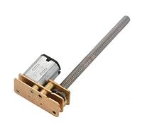 Tomantery Moteur à Engrenages Réducteurs 12 V, 60 Tr/min, Arbre M4 de 55 | Moteur à engrenages cc avec engrenage métallique, à faible bruit, pour ascenseurs, trains d\'atterrissage, bras mécaniques,