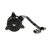 Tomantery Moteur de Refroidissement de Ventilateur de Radiateur Dissipation Efficace de la Chaleur pour Versa 2012-2019, Moteur de Ventilateur de Radiateur de Refroidissement électrique en Alliage