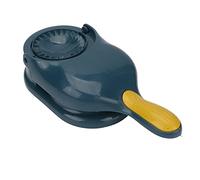Tomantery Outil de Cuisine Portatif de Fabricant de Boulette Manuel 2 en 1 pour le Moule de Boulette, le Potsticker et les Rouleaux Italiens pour la Fête de Famille, Matériel D'abs (Bleue)