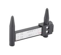 Tomantery Outil de Mesure Coulissant de Modèle de Boulon de Jante de Roue de Jauge PCD, Mesure Rapide pour Les Modèles de Cosses Les Plus Courants, pour Les Passionnés D'automobile