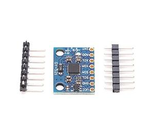 Tomantery PCB de Module MPU-6050, Carte d'accéléromètre de Capteurs à 3 | Module d\'accéléromètre 6DOF GY-521 avec processus d\'immersion Gold, pour et