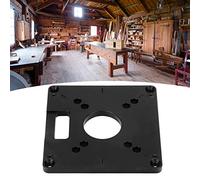 Tomantery Planche à Rabat de Fraisage, Machine de Découpage du Bois, Plaque de Base Pratique, économie de Main D'œuvre pour 8mm, Modèles D'insertion de Routage Universels