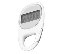 Tomantery Podomètre Simple, Podomètre 3D Efficace avec Mode D'économie D'énergie pour Les Sports de Plein Air, Les Adultes et - Matériau ABS