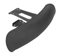 Tomantery Protection de Sable de Roue Avant, Volet Boues Protection Propre à l'est Wachen Mémoire en Métal Durable pour la Moto Rétro CG125 (Noir)