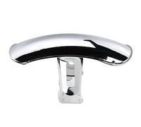 Tomantery Protection de Sable de Roue Avant, Volet Boues Protection Propre à l'est Wachen Mémoire en Métal Durable pour la Moto Rétro CG125 (Électropulaire)