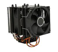 Tomantery Refroidisseur de Processeur Efficace à 6 Caloducs, Ventilateur Silencieux pour 1150 1151 1155 1366 AM4, 3,5 Pouces, pour les Passionnés D'informatique