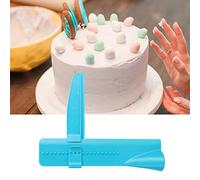 Tomantery Règle de Grattoir à Gâteau Réglable avec échelle, Lisseur à | Grattoir à crème amovible pour la décoration de gâteaux, outil de bord de gâteau réglable en hauteur pour la cuisson, règle