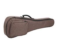 Tomantery Sac à Dos pour ukulélé avec Double Fermeture éclair, Sac de | Sac pour ukulélé rembourré épais, sangles réglables pour concert/ténor