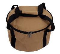 Tomantery Sac Organisateur de Vaisselle de Camping, Fermeture à Glissière, Sac de Rangement Portable pour Ustensiles de Cuisine, Tissu Oxford 600D, Sangles à Poignée Souple Pratique pour Les (Taille