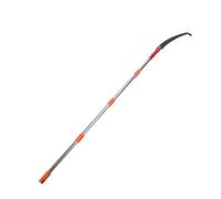 Tomantery Scie à Perche Manuelle en Acier Inoxydable Solide pour L'élagage, Hauteur Extensible pour la Taille des Arbres, Scies à Perche de Jardin pour les Travaux de Pelouse et de Cour