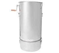 Tomantery Séparateur de Centrifugeuse de Miel en Acier Inoxydable Durable, Extracteur de Miel 100% Neuf, 576,7 Onces, Engrenage intégré en Fonte, Champ d'application : Amateurs D'apiculture Amateurs