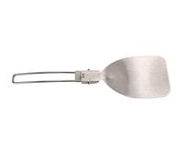 Tomantery Spatule Alimentaire Pliante, Pots en Acier Inoxydable de Lampe Légère pour Le Camping (Cuillère de Riz)