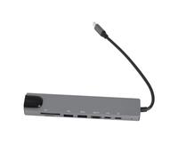 Tomantery Station d'amarrage, Hub USB C Hub 2 Ports USB 3.0 avec Petite Carte Mémoire pour Restaurant pour Ordinateur pour Le Bureau