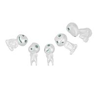 Tomantery Statues de Jardin Elfes d'arbre Lumineux, Jolies Statues pour Décoration de Balcon, Ensemble de 5 Ornements de Décoration de Pelouse Extérieure pour Plantes Succulentes