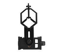 Tomantery Support de Téléphone Léger Universel pour Télescope, adapté aux Smartphones de 55 Mm à 98 Mm et aux Oculaires de 26 à 57, Matière Plastique Verte, pour Télescope Monoculaire Binoculaire