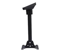 Tomantery Support de Toit en Métal, Support de Tube Droit Réglable à Angle Robuste pour Gen 3, Applicable pour Bois/brique/béton Gris