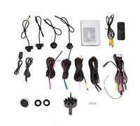 Tomantery Système de Caméra Environnante à 360 Degrés Vision Nocturne HD pour Voiture Universelle, Caméra de Recul étanche avec Forte Suppression de la Lumière pour Une Conduite Sûre