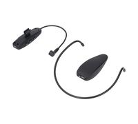 Tomantery Système de Micro de Casque sans Fil UHF, Casque de Microphone sans Fil à l'angle Mort Résistant aux Interférences 2,4 G de Bruit de Bruit Fort pour Parler