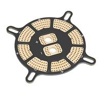 Tomantery Tableau de Distribution de Puissance à Courant élevé 200A pour Drone RC DIY FPV, Tableau de Distribution Noir Portable pour Drones à Quatre/Six Axes