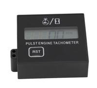 Tomantery Tachymètre Numérique Inductif Conception Compacte pour Régime Moteur de 100 à 30 000 Tr/min pour Tronçonneuses, Bateaux, VTT | ABS, PCB