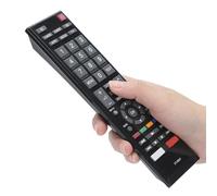 Tomantery Télécommande de Remplacement pour TV LCD 49L5865 49L5865EV, Télécommande Longue Portée pour Téléviseur, Coque ABS Noire, Boutons Faciles à Appuyer pour Le Divertissement à Domicile