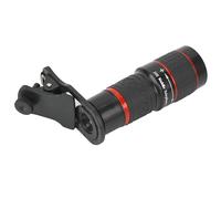 Tomantery Téléobjectif Zoom Longue Focale 20x Haute Résolution pour Smartphone, Tablette, PC, Noir, adapté aux événements Sportifs, à L'observation des Oiseaux, Léger et Portable