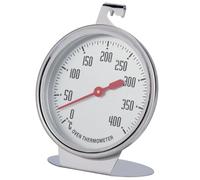 Tomantery Thermomètre de Four à Cadran Debout, Grand Calibre en Acier | Jauge de température du four, plage de 0 à 400 °F, pour la cuisson, le rôtissage et la cuisson en cuisine