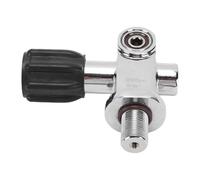 Tomantery Valve de Réservoir de Plongée Sous-marine, Filetage M18x1, 5, Valve à Joug DIN Robuste pour équipement de Plongée