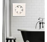 Tomantery Ventilateur D'extraction Mural, Conception à Lame Centrifuge Silencieuse, Grand Volume d'air, Ventilation d'air Frais pour Salle de Réception et Bureau (APB15-3-B/ouverture 200)