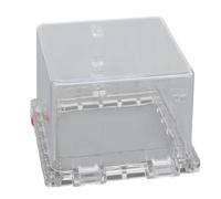 Tomantery Verrouillage Transparent du Commutateur D'arrêt D'urgence, sécurité Améliorée pour les Interrupteurs électriques Industriels des Usines Chimiques, des Usines Sidérurgiques et des (D60-4)