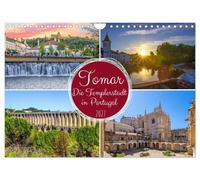 Tomar (Wandkalender 2027 DIN A4 quer), CALVENDO Monatskalender: Die Templerstadt in Portugal