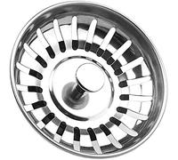 Tomario Bonde d'évier de Cuisine en Acier Inoxydable épais pour évier de Cuisine, diamètre du Trou 78 mm