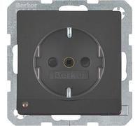 Tomas Schuko con LED de orientación, Q.x, antracita