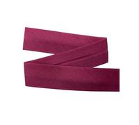 TOMASELLI MERCERIA 5 MT Biais Diagonal Traverse Solide Couleur Coton Haut 25 Mm - Violet
