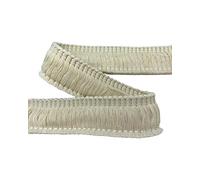 TOMASELLI MERCERIA Passamaneria Brosse à dents Frangia Marabù Coussin Tapis Haute 3 Cm Tapisserie - Coton