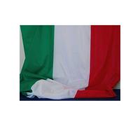 TOMASELLI MERCERIA Tissu Drapeau Italie Tricolor imprimé Haut 150 cm