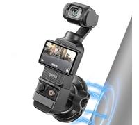 Tomat Pocket 3 Support magnétique pour DJI Osmo Pocket 3/2 pour Insta360X4/X3/GO 3 pour GoPro Hero 12/11/10 Series Camera Accessories, Aluminum Stable Bracket Non-Slip Support Adapter with 1/4 Screw