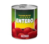 Tomates entières pelées pour friture - Bocal 800 g (480 g égoutté) - Pack de 6