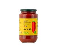 Tomates pelées entières San Marzano DOP d'origine au basilic