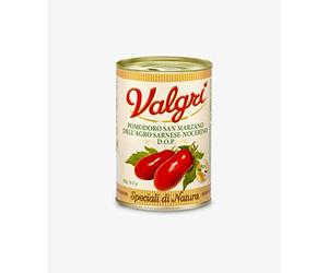 TOMATES PELEES"SAN MARZANO D.O.P." GR. 500 Valgrì - Carton de 12 pièces