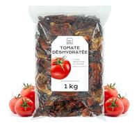 Tomates Séchés 1 Kg - Tomate Déshydraté en Cubes - Légumes Déshydratés - Sans Sucre Ajouté, Sans Conservateurs, Sans Gluten (1 kg, Tomates en Dés)