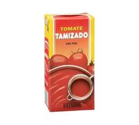 Tomates tamisées sans peau pour friture - Brique 390 g - Pack de 6