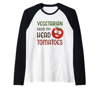 Tomates végétariennes from My Head Tomatoes Funny Veggie Tomato Vegan Manche Raglan