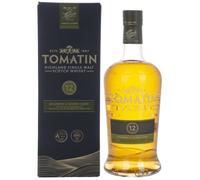 Tomatin 12 Years Old Bourbon & Sherry Casks 43% Vol. 1l in Giftbox