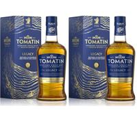 Tomatin Highland Single Malt Scotch Whisky 70 cl (Lot de 2)