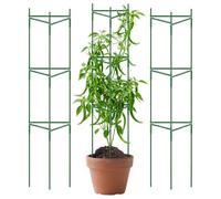 Tomato Cage 3pc Adjustable Heavy Duty | Tomatoes Plant Treillis Support | Support de Vine d'escalade à Légumes | Outdoor Garden Balcon Patio | Greenhouse Backyard Farm Tool | Flower Pepper Fruit Plant