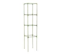 Tomato Cage Stakes, Heavy Duty Trellis, Plant Support Frame, Square Garden Structure Rust Resistant Design for Climbing Vines Cucumber Tomato Flowers Vegetables Fruit Indoor Outdoor 27.0x164.0cm