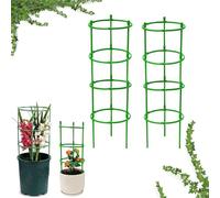 Tomato Cage,Tomato Plant Support Clips,Tomato Plant Support Sticks,Plant Cages & Supports,Plant Climbing Frame,Tomatoes Support,Tomato Cages for Garden Flower and Fruit Growing-30pcs