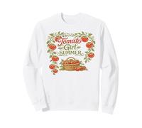 Tomato Girl Summer Cottagecore Gardencore Esthétique Sweatshirt